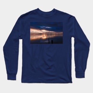 Sunrise at Corner Inlet, Yanakie, South Gippsland Long Sleeve T-Shirt